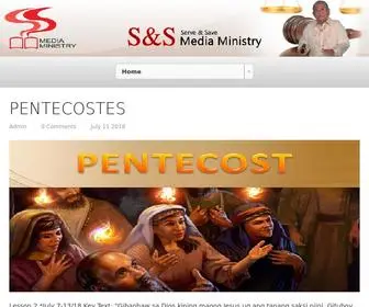 SSmediaministry.org(A God given ministry initiated and founded by Pastor Wendell Serrano. This ministry) Screenshot