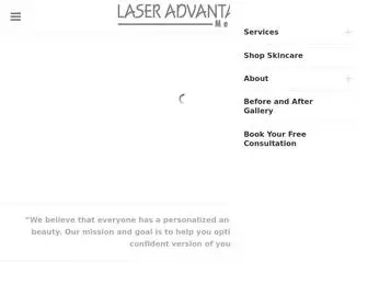 SSmlaseradvantage.com(LA Medspa) Screenshot