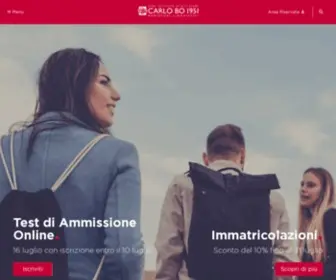 SSMlcarlobo.it(Istituto di Alti Studi SSML Carlo Bo) Screenshot