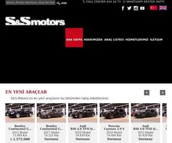 SSmotors.com.tr(S&S Motors) Screenshot