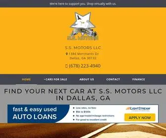 SSmotorsatl.com(Find great deals at S.S. Motors LLC in Dallas) Screenshot