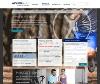SSMPHysicaltherapy.com(SSM Health Physical Therapy) Screenshot