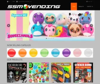 SSmvending.com(SSM Vending) Screenshot