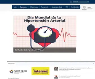 SSN.gob.mx(Servicios de salud de nayarit) Screenshot