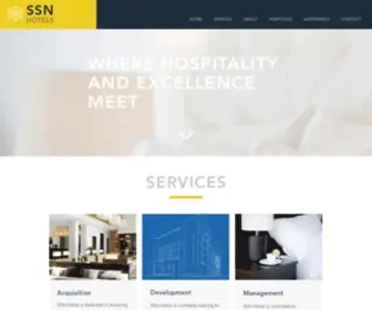 SSnhotels.com(HOME) Screenshot