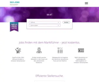 SSO-Jobs.ch(SSO Jobs) Screenshot