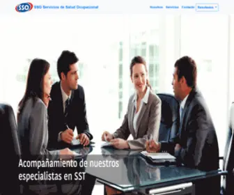 SSobq.com(Servicios de Salud Ocupacional) Screenshot