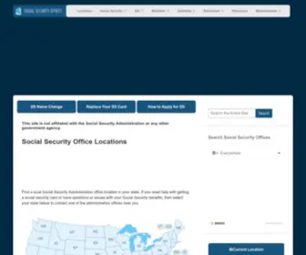 SSofficelocation.com(Social Security Offices) Screenshot