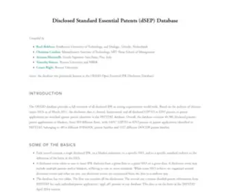 SSopatents.org(SSopatents) Screenshot