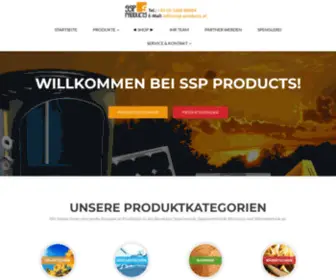 SSP-Products.at(SSP Products) Screenshot