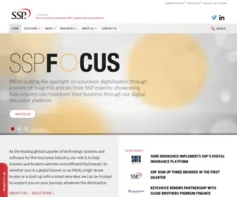 SSP-Worldwide.com(SSP's cloud) Screenshot