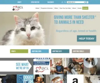 SSpca.org(Sacramento SPCA) Screenshot