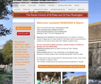 SSpeterandpaul-Rustington.org.uk(The Parish Church of St Peter and St Paul) Screenshot