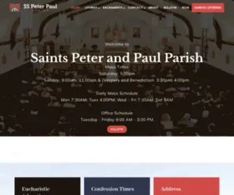 SSpeterpaul.ca(Our Catholic Church in Vancouver) Screenshot