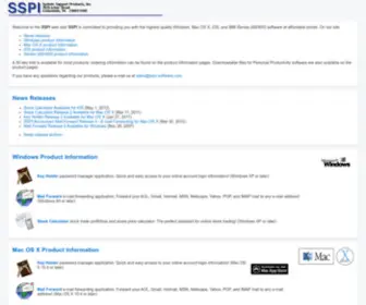 SSpi-Software.com(System Support Products) Screenshot