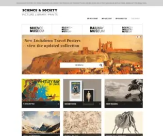 SSPLprints.com(Science and Society Picture Library) Screenshot