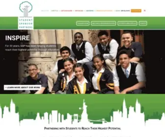 SSPNYC.org(Mentoring New York City) Screenshot