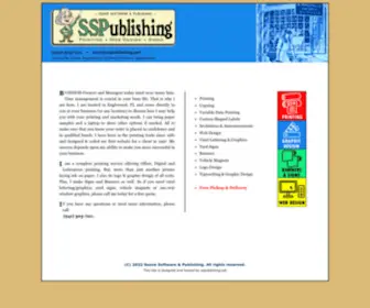 SSpublishing.net(Printing & Web Design) Screenshot