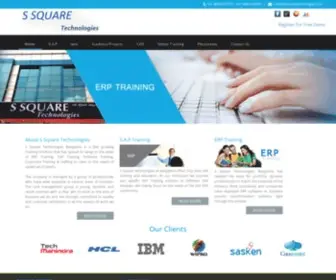 SSquaretechnologies.com(SAP Training Institute Bangalore) Screenshot