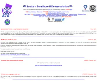 SSra.co.uk(Scottish Smallbore Rifle Association) Screenshot