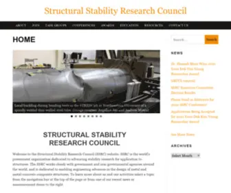 SSRcweb.org(Structural Stability Research Council) Screenshot