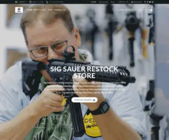 SSrestock.com(Sig Sauer Firearms For Sale) Screenshot