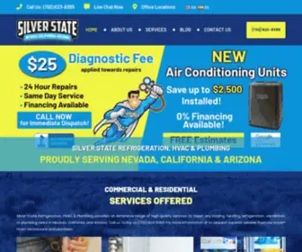 SSRFG.com(Silver State Refrigeration) Screenshot