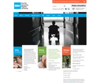 SSRV.org.au(Social Security Rights Victoria) Screenshot