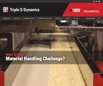 SSSDynamics.com(Mechanical Conveyors) Screenshot