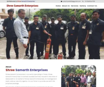 SSSecurityservices.in(Shree Samarth Enterprises) Screenshot