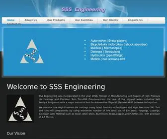 SSSengg.com(SSS Engineering) Screenshot