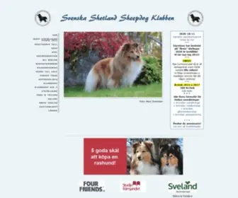 SSSK.org(Svenska Shetland Sheepdog Klubben) Screenshot