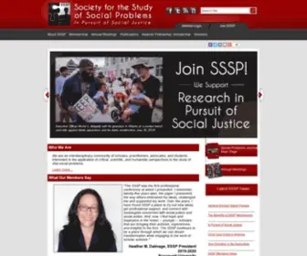 SSSP1.org(The Society for the Study of Social Problems) Screenshot