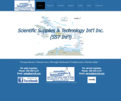 SST-INTL.com(Scientific Supplies & Technology Int'l Inc) Screenshot