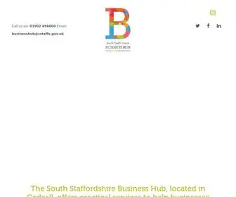 SStaffsbusinesshub.co.uk(South Staffordshire Business Hub) Screenshot