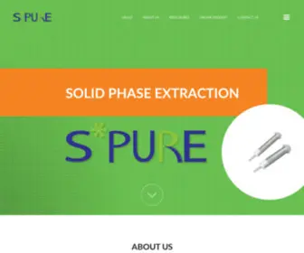 SStarpure.com(Solid Phase Extraction) Screenshot