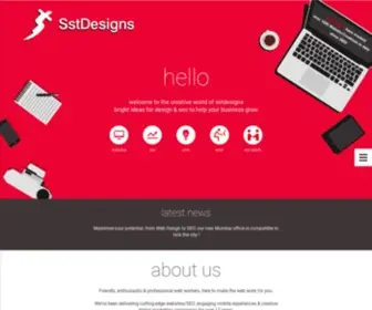 SStdesigns.com(Web Design and Marketing Agency) Screenshot