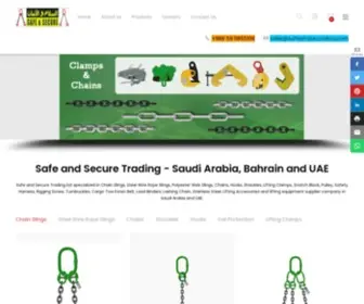 SSte-SA.com(Lifting Equipment Supplier In Saudi Arabia) Screenshot