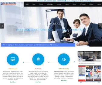 SStechnologis.com(Software training and development in Hyderabad) Screenshot