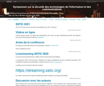 SStic.org(SSTIC2021) Screenshot