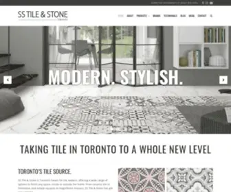 SStileandstone.ca(SS Tile & Stone) Screenshot