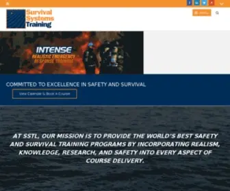 SSTL.com(Survival Systems Training Limited) Screenshot