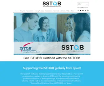 SSTQB.es(SSTQB (ISTQB for Spain)) Screenshot