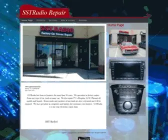 SStradiorepair.com(SST Radio Repair) Screenshot