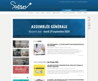 SSTRN.fr(Service de Santé au Travail de la Région Nantaise) Screenshot