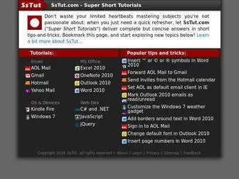 SStut.com(Super Short Tutorials) Screenshot