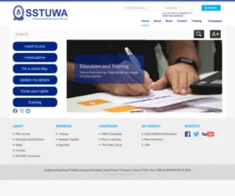 SStuwa.org.au(SSTUWA :: Home) Screenshot