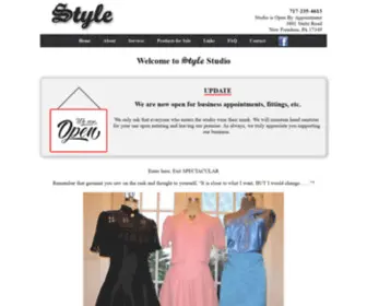 SSTyle.us(SStyle Custom Clothing Designer New Freedom PA Seamstress) Screenshot