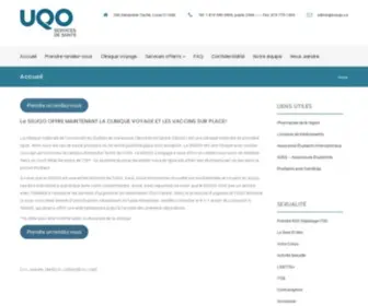 SSuqo.ca(Clinique Médicale de l'UQO) Screenshot