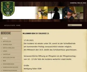 SSV-SChluchsee.de(SSV Schluchsee e.V) Screenshot